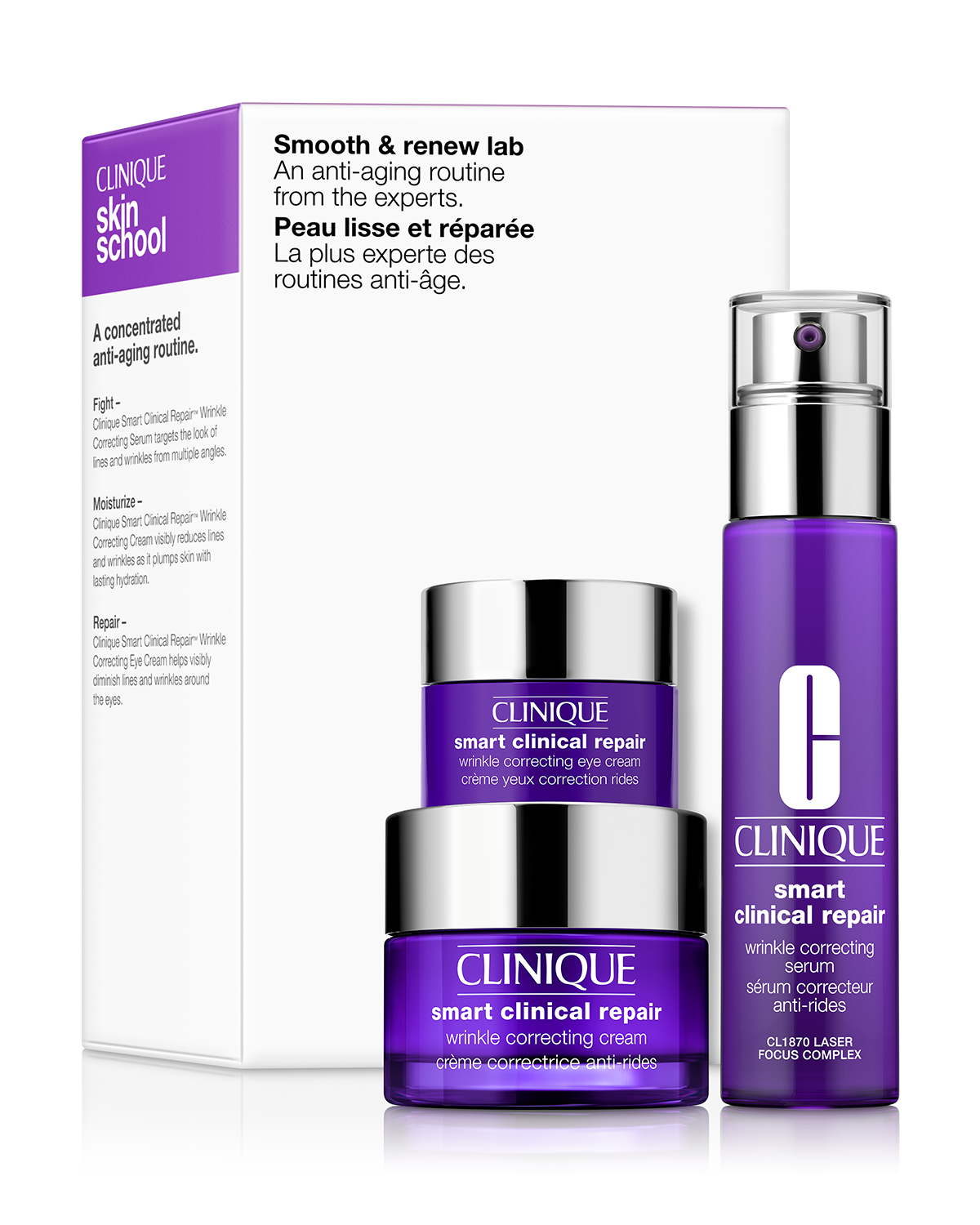 gratis smart clinical repair™ smooth and renew set